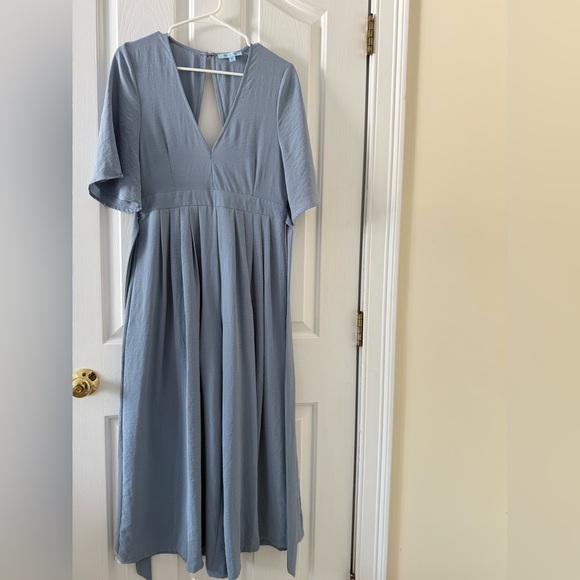 She + Sky Dresses & Skirts - She + Sky Light Blue Jumpsuit